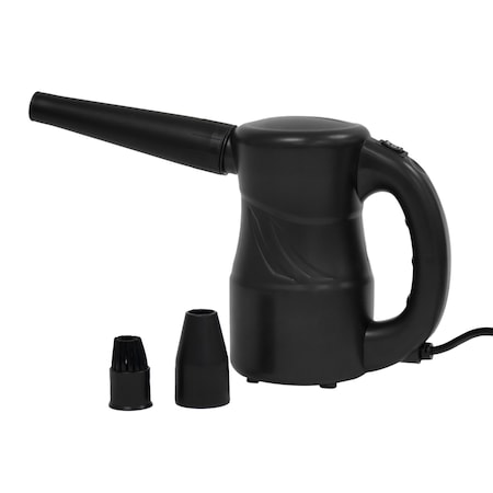 Xpower A2S Cyber Duster Multipurpose Powered Air Duster, Blower, Dryer, and Air Pump  Black A-2S- Black